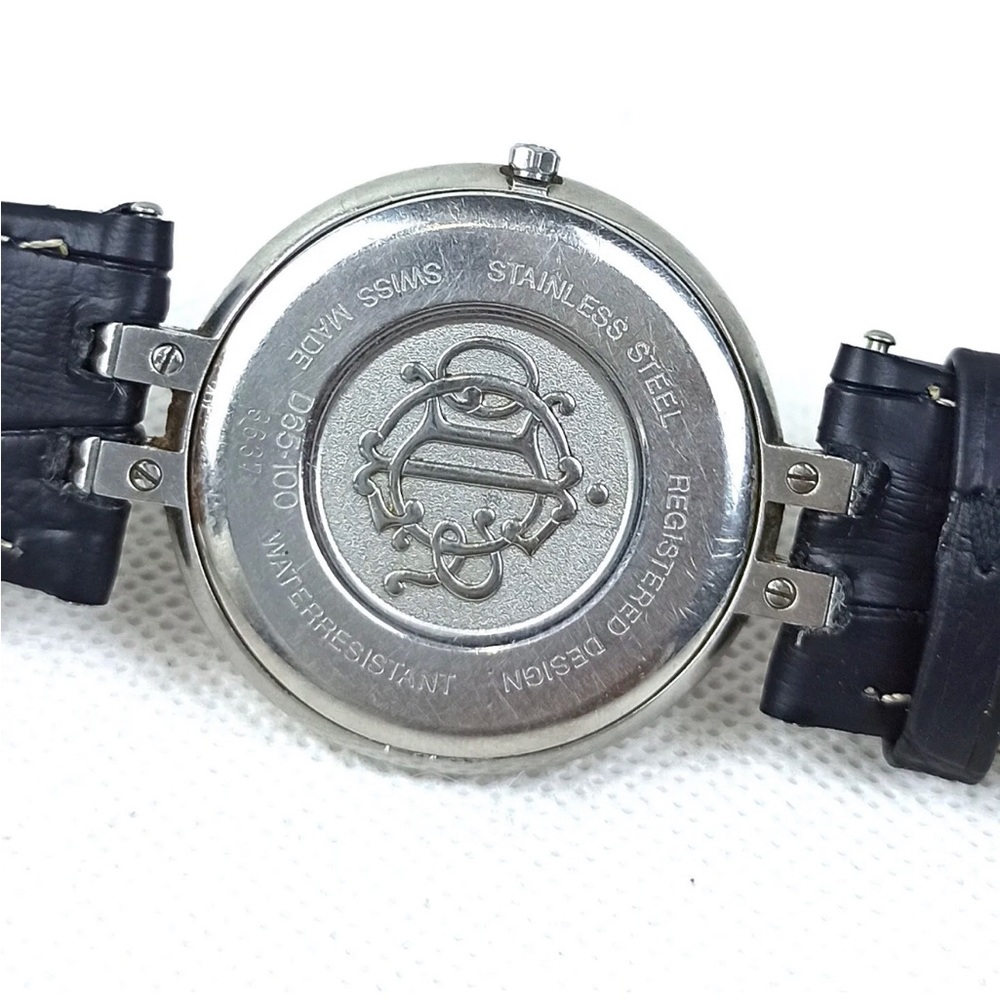 CHRISTIAN DIOR PARIS WATCH VINTAGE WRISTWATCH LUXURY ROUND BRONZE DIAL UNISEX - Picture 2 of 4